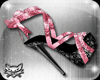 ! Jules pink ribbon heel