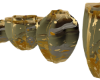 Set of Gold Vases 2