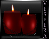 -N- Chained Candle (red)