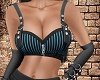 Black-Blue Tops