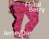 Floral Jeans Berry