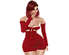 S HOLIDAY DRESS RED