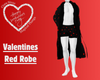 Valentines Red  Robe