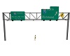 Emporia 95 highway sign