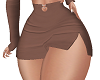 P* ever brown skirt