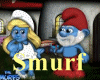 SMURF READING CHAIR