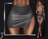 [J] Leather Skirt -