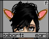 :a: Brown PVC Deer Ears