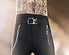 inc. Black Pants + Chain