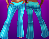 blue slacks with panties