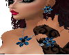 Blue Flora Jewel Set