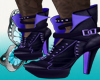 LV purple Erin Boots
