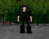 Furry Dress Black V1