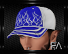 FA Flame Cap | bl+wh