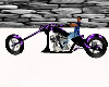 purple lightning bike