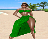 #9# GREEN BEACHWEAR