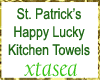 St Patty Kitchen Towels