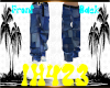 *H4* Denim Pants M