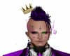 Purple mohican