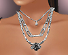 E* Silver Luxe Necklace