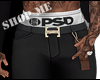 (+_+)PULL'D BLACK JEANS