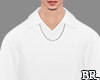 V-Neck Polo White