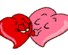 kiss n hearts