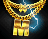 #GOLD NECKLACE 2 CHAINS
