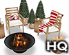 Christmas Patio Set