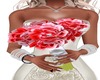 peach rose bouquet /hold