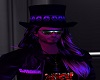 (v) Slash Hat M  Purple