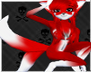 Red&White Kitsune Tail 2