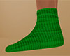 Green Socks flat 3 (F)