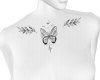 CA☆TATTO CHEST BUTTERF