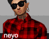 NY' Flannel RED