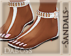 *DB* Mila|Sandals|WHT