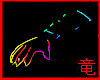 [竜]Neon Dragon Gloves
