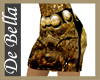 [DB] Golden Short skirt