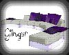 GIN~ Set Purple Couch 