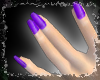Purple Glimmer Nails