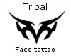 Tribal Face tattoo