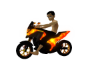 Solar Volcano Motorcycle