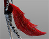 Red furry tail