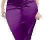A~ Purple Silk Slacks