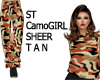 ST CamoGIRL SHEER TAN