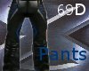 {69D} X-Squad Pants BLUE