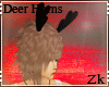 Zk|Black Deer Horns~