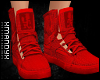Red Hatcetman Shoes v1