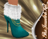 !Teal Xmas Boots