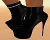Black Boots 5" Heels